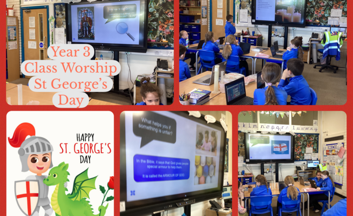 Image of Year 3- Class Worship-Celebrating St. George’s Day