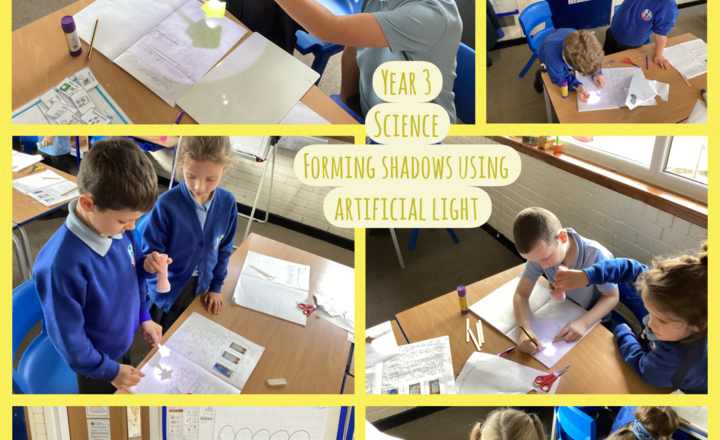 Image of Year 3- Science- Forming shadows