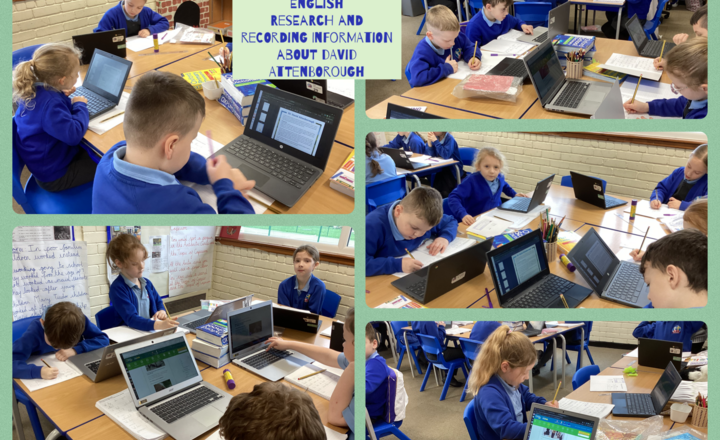 Image of  Year 3 Become Researchers- Finding facts about David Attenborough