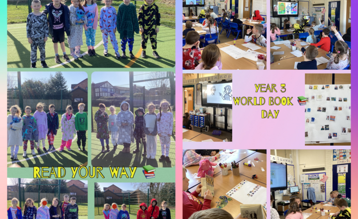 Image of  Year 3 Celebrates World Book Day: Reading Our Way!