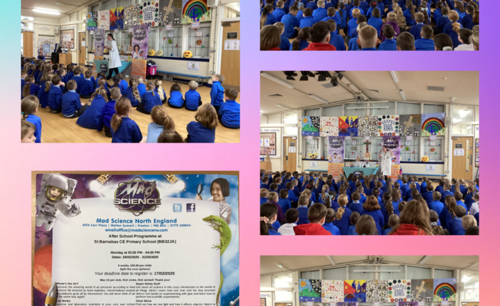 Image of Mad Science Assembly- Whole School