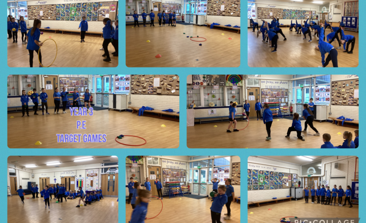 Image of Year 3- P.E- Target Games