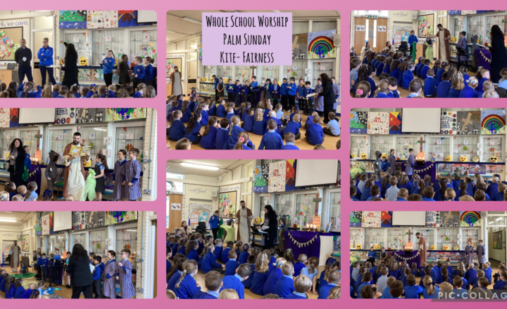 Image of Our Whole School Worship-Palm Sunday and Serving Others