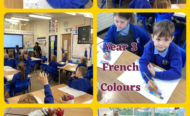 Image of Year 3- French- Learning colours in french