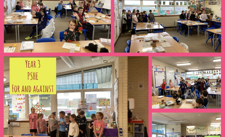 Image of Year 3- PSHE- Healthy Choices & Big Debates!