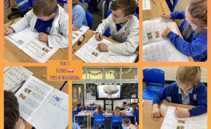 Image of Year 3- Science- Weathering: How Rocks Break!