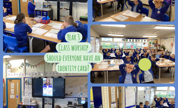 Image of Year 3- Class Worship- Who am I?