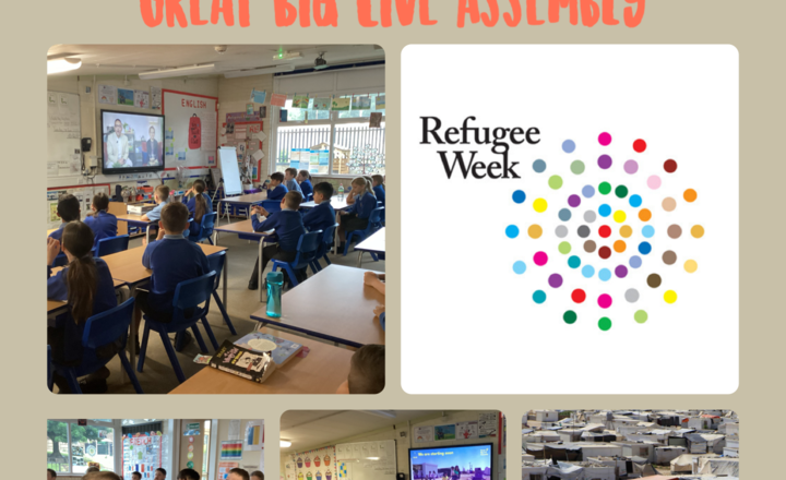 Image of Year 5- Class Worship- Refugee Week 2023