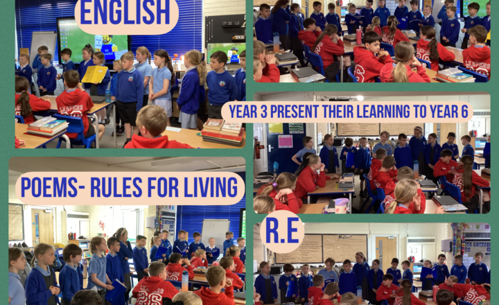 Image of Year 3 Present Their Learning: Rules For Living to Year 6