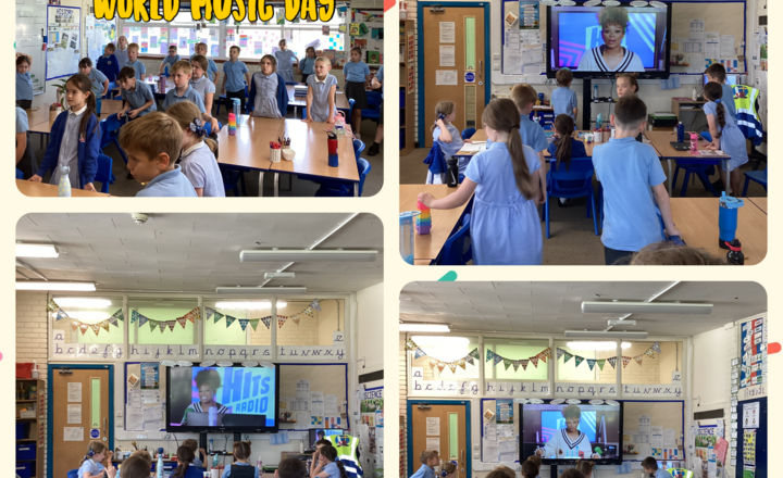 Image of Year 3- Music- Live lesson with Fleur East- World Music Day