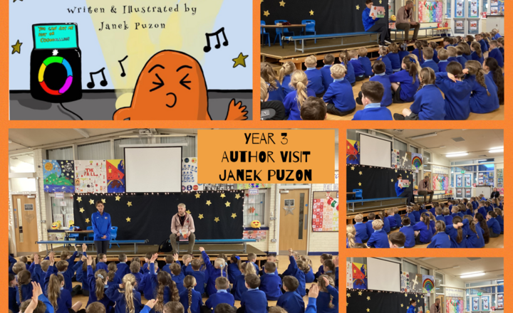 Image of Year 3 Meet Author Janek Puzon