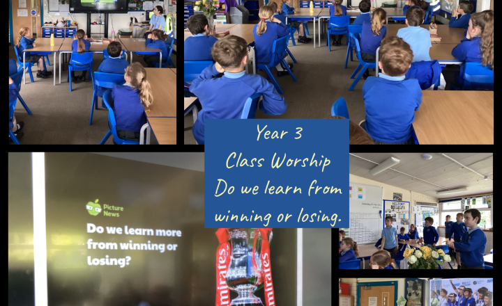 Image of Year 3- Class Worship- Do We Learn More From Winning or Losing?