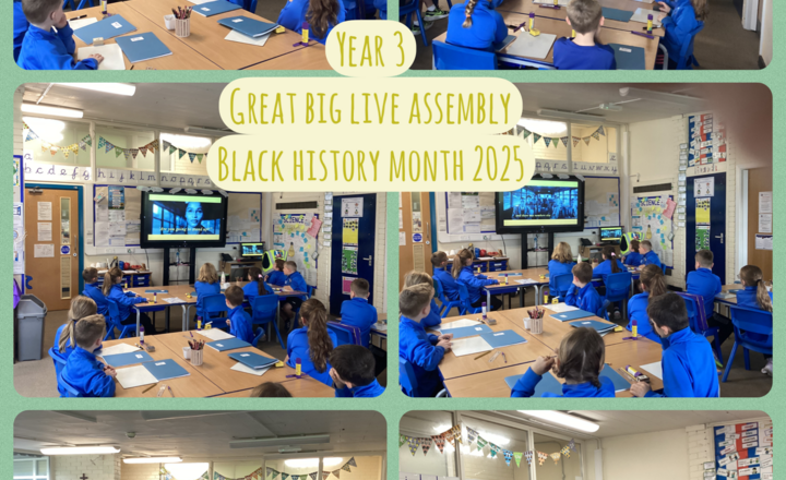 Image of Year 3 Join the Great Big Live Assembly for Black History Month