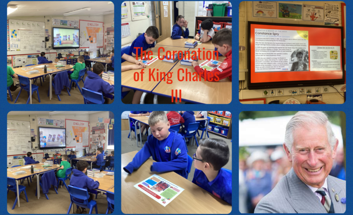 Image of Year 5- Class Worship-  The Coronation of King Charles III