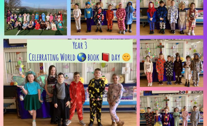 Image of Year 3 Celebrating World Book Day