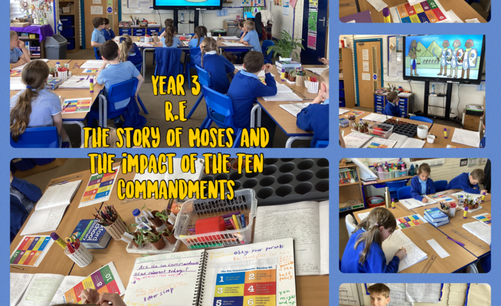 Image of Year 3- R.E-The Story of Moses and The Ten Commandments