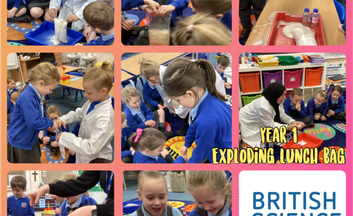 Image of British Science Week- Year 1- Exploring Chemical Reactions