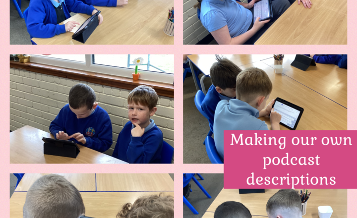 Image of Year 3- Computing- Making our own podcast