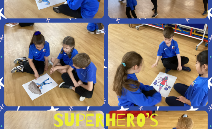 Image of Year 3- P.E- Superheroes dance