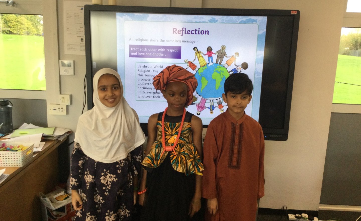 Image of Year 4 (Class 11) - R.E - World Religion Day