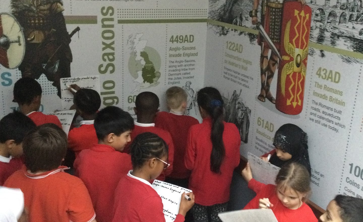 Image of Year 5 (Class 13) - History - Roman Britains & Anglo Saxons