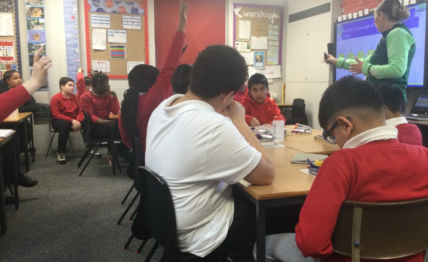 Image of Year 6 (Class 17) - PSHE - Leeds United Visit