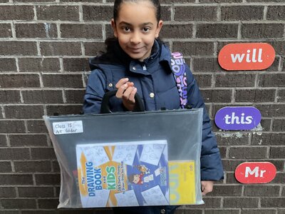 Image of Year 6 (Class 15) - Art at Home