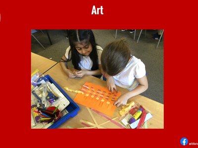 Image of Curriculum - Art - Learning to Weave