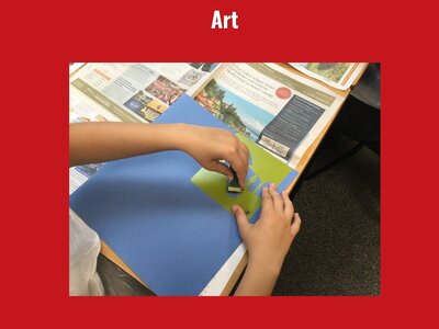 Image of Curriculum - Art - Using Stencils