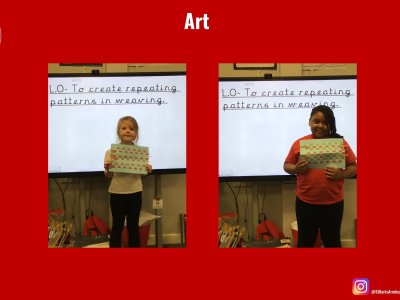 Image of Curriculum - Art - Weaving and Lucy Poskitt
