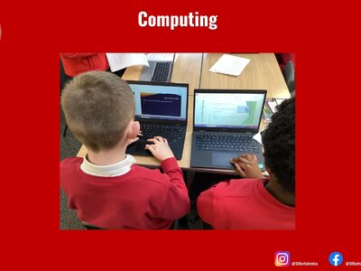 Image of Curriculum - Computing Club - Finishing Our PowerPoint Presentations
