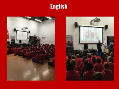 Image of Curriculum - English - Daniel Ingham-Brown Visit