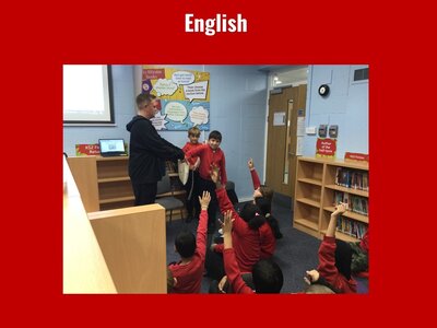 Image of Curriculum - English - Library Story with Mr Waters