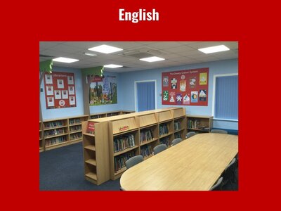 Image of Curriculum - English - Our New School Library