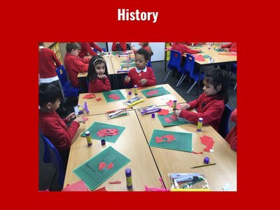 Image of Curriculum - History - Remembrance Day Poppies