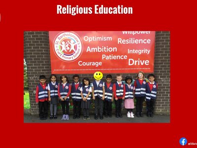 Image of Curriculum - Religious Education - Being Responsible
