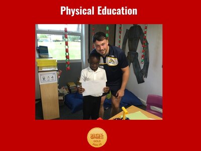 Image of Curriculum - Physical Education - Leeds Rhinos Player Visit