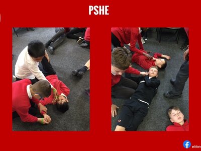 Image of Curriculum - PSHE - First Aid Training & The Recovery Position