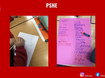 Image of Curriculum - PSHE - Good and Bad Mental / Physical Health