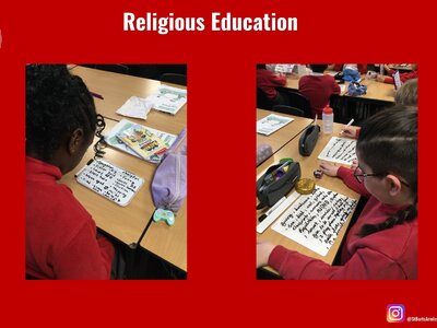Image of Curriculum - Religious Education - Important Aspects in our Lives