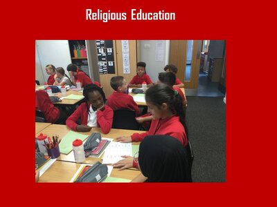 Image of Curriculum - Religious Education - Personal Values