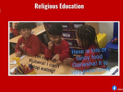 Image of Curriculum - Religious Education - The Story of Ganesha and Kubera