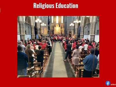 Image of Curriculum - Religious Education - Year 6 Leavers Service 2025