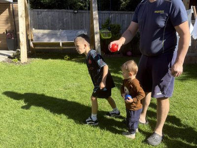 Image of Disconnect to Reconnect - Family Time, Football and Gardening