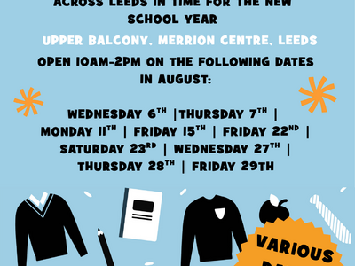 Image of Free School Uniform Pop Up Store