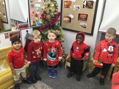 Image of Nursery - Christmas Jumper Day 2025
