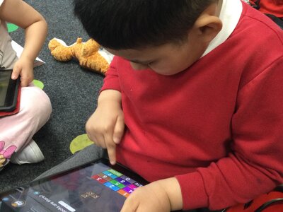 Image of Reception (Class 1) - Computing / Maths - iPads & Numbots