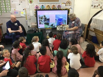 Image of Reception - Class 1 - Special Visitors