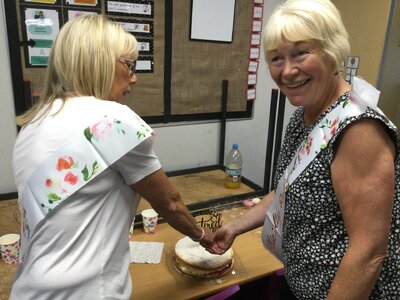 Image of Retirement Party - Mrs Best and Mrs Roberts