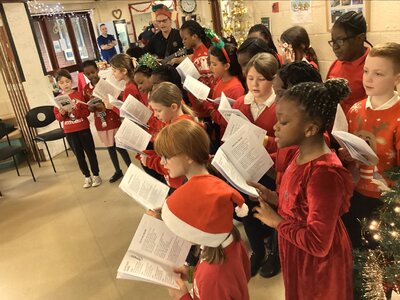 Image of School Choir - Stocks Hill Community Centre Visit